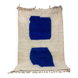 Traditional handmade pure wool rug, size 100 x 200 cm