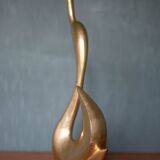 Large model swan, brass swan, swan statue, made in India, interior decoration