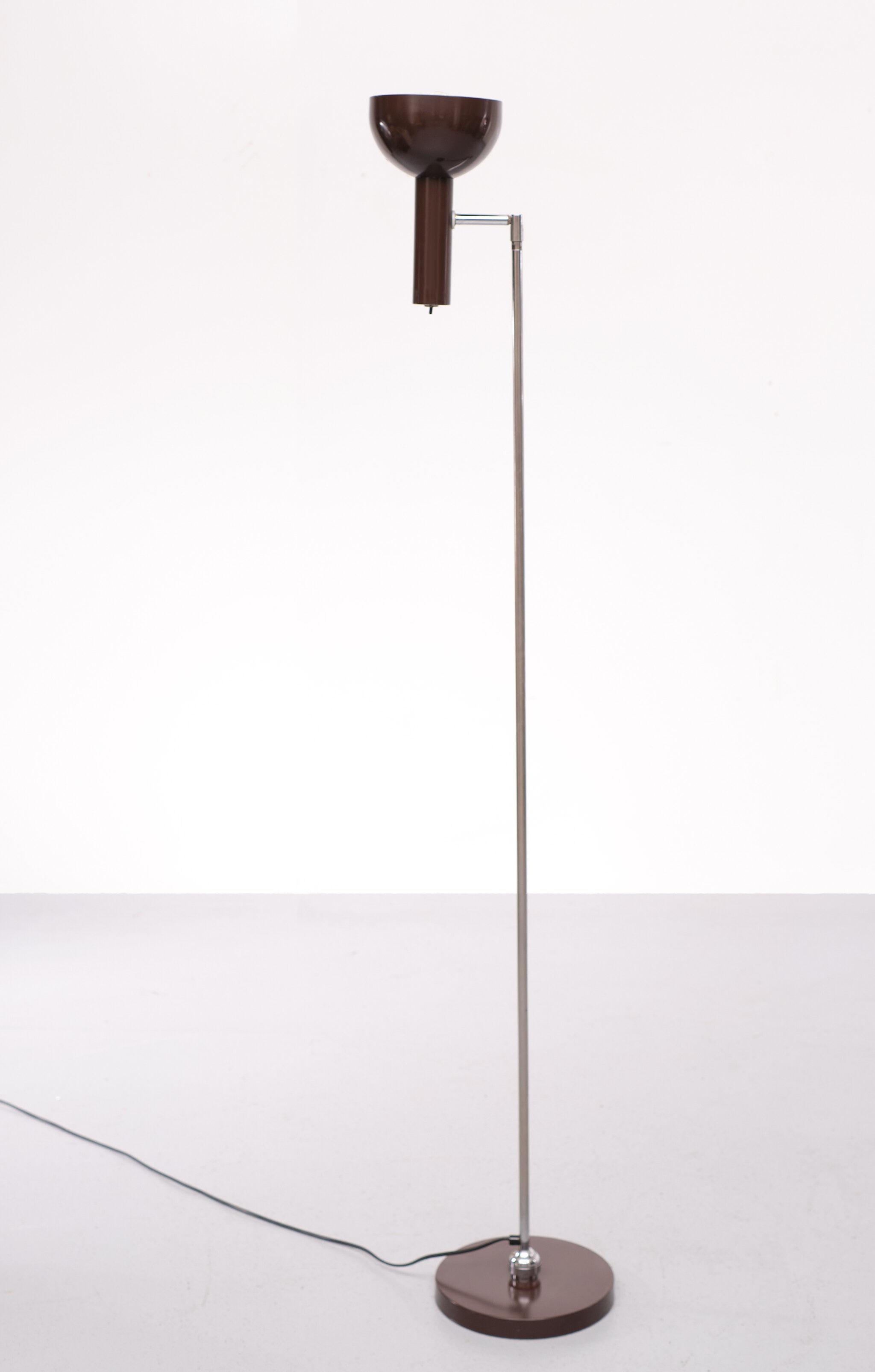 Hala Zeist Bal in Socket Floorlamp H Busquet Dutch, 1960s