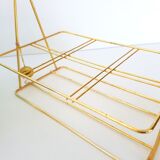 Tray & glass 1950 vintage