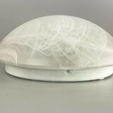 Plafoniere plafonnier verre espace design lampe 70s