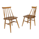 Set of 2 "Fanett" chairs in teak by Ilmari Tapiovaara, Sweden, 1960.