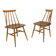 Set of 2 "Fanett" chairs in teak by Ilmari Tapiovaara, Sweden, 1960.