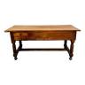 Large farm table - solid cherry - superb patina