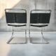 Set of 4 1970s Cantilever Chairs – in the style of Mies van der Rohe (MR10)
