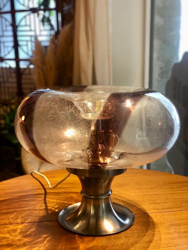 XXL space age lamp by Toni Zuccheri, Italy circa 1970