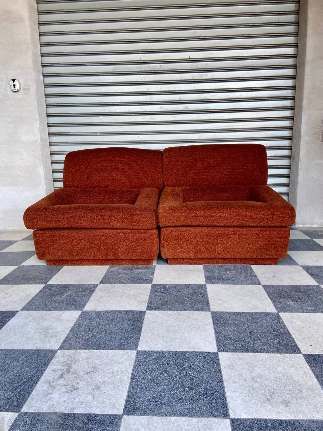 Pair of vintage armchairs