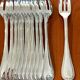 Christofle Malmaison dessert service 12 cake fork with serving shovel