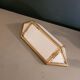 Italian wall light in glass and 24-carat gold plating