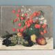 Old still life painting signed Frédéric Louis Levé
