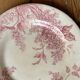 Mismatched series of 4 old “Terre de fer” flat plates