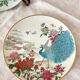 Lot 4 decorative plates porcelain Franklin mint FP Japan 1981
