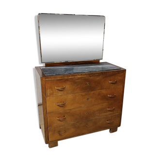 Commode / coiffeuse en noyer