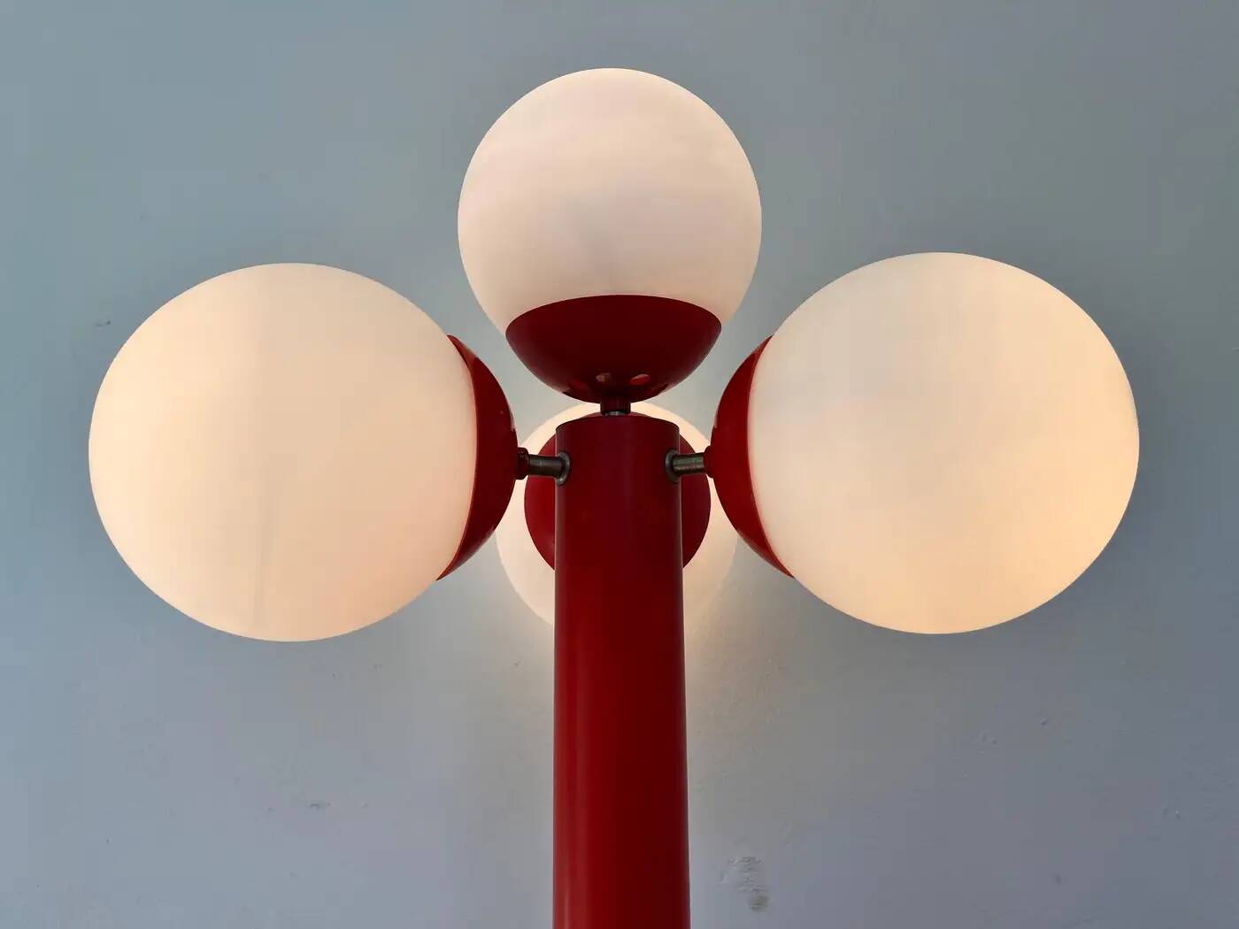 XL midcentury Space Age table lamp, Sputnik or Atom, 1970s - Germany