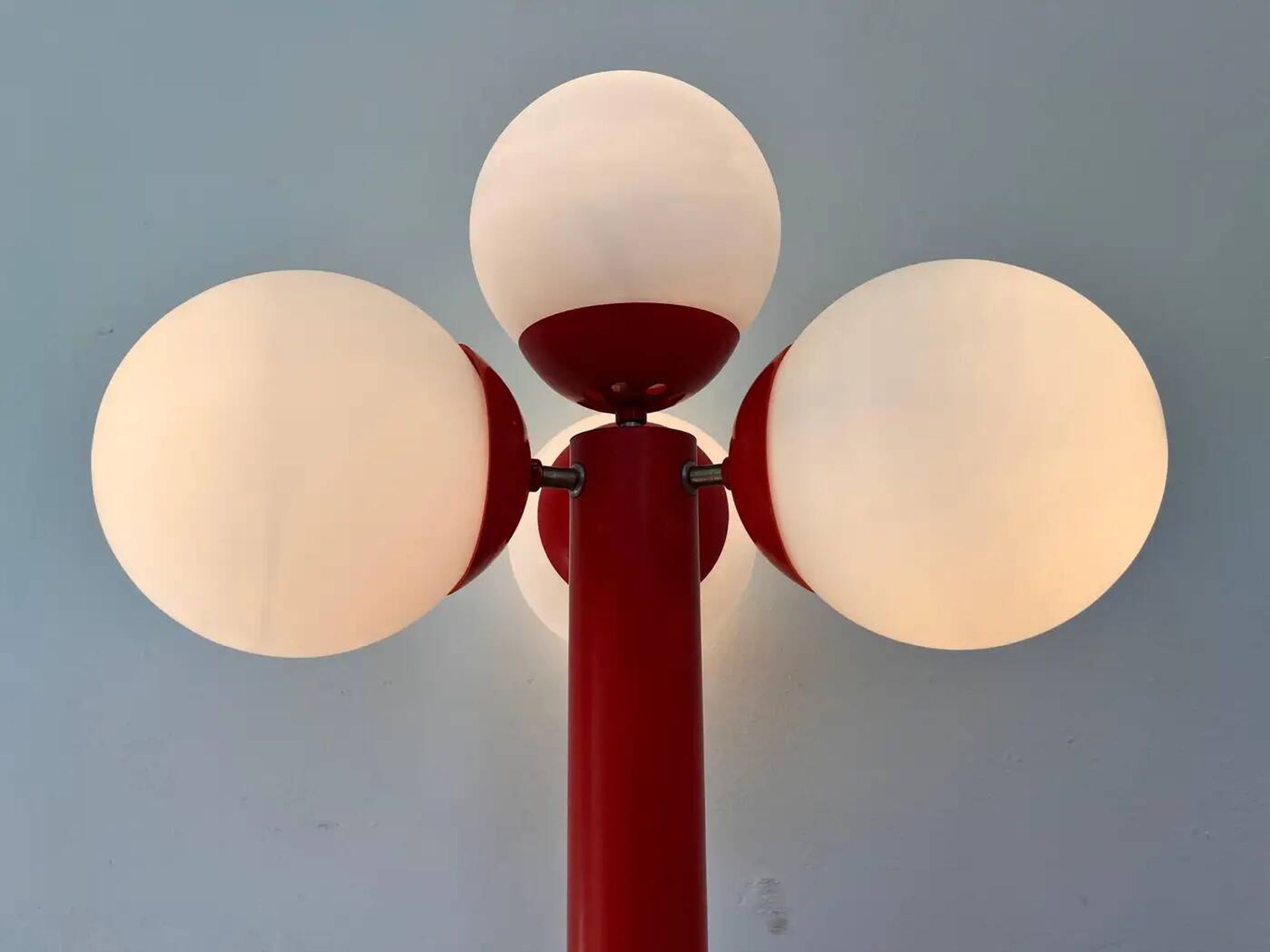 XL midcentury Space Age table lamp, Sputnik or Atom, 1970s - Germany