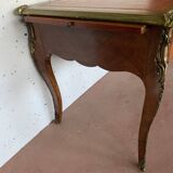 Louis XV style state desk Red leather top 20th century