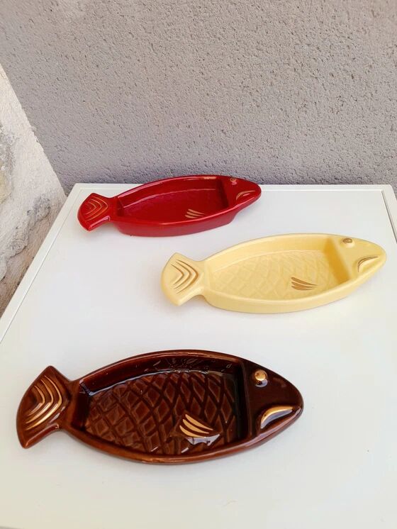 Fish appetizer bowls 1950