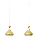 Pair of pendant lamps by Hans-Agne Jakobsson for Markaryd