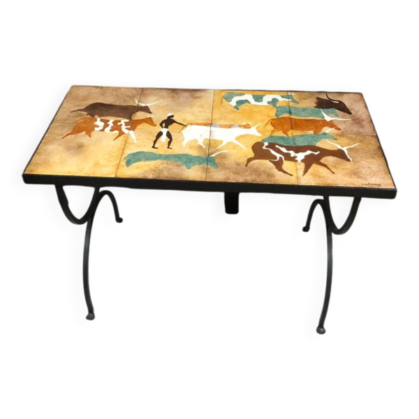 Table basse année 70