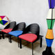 Vintage french design chairs patrice bonneau genexco 80s
