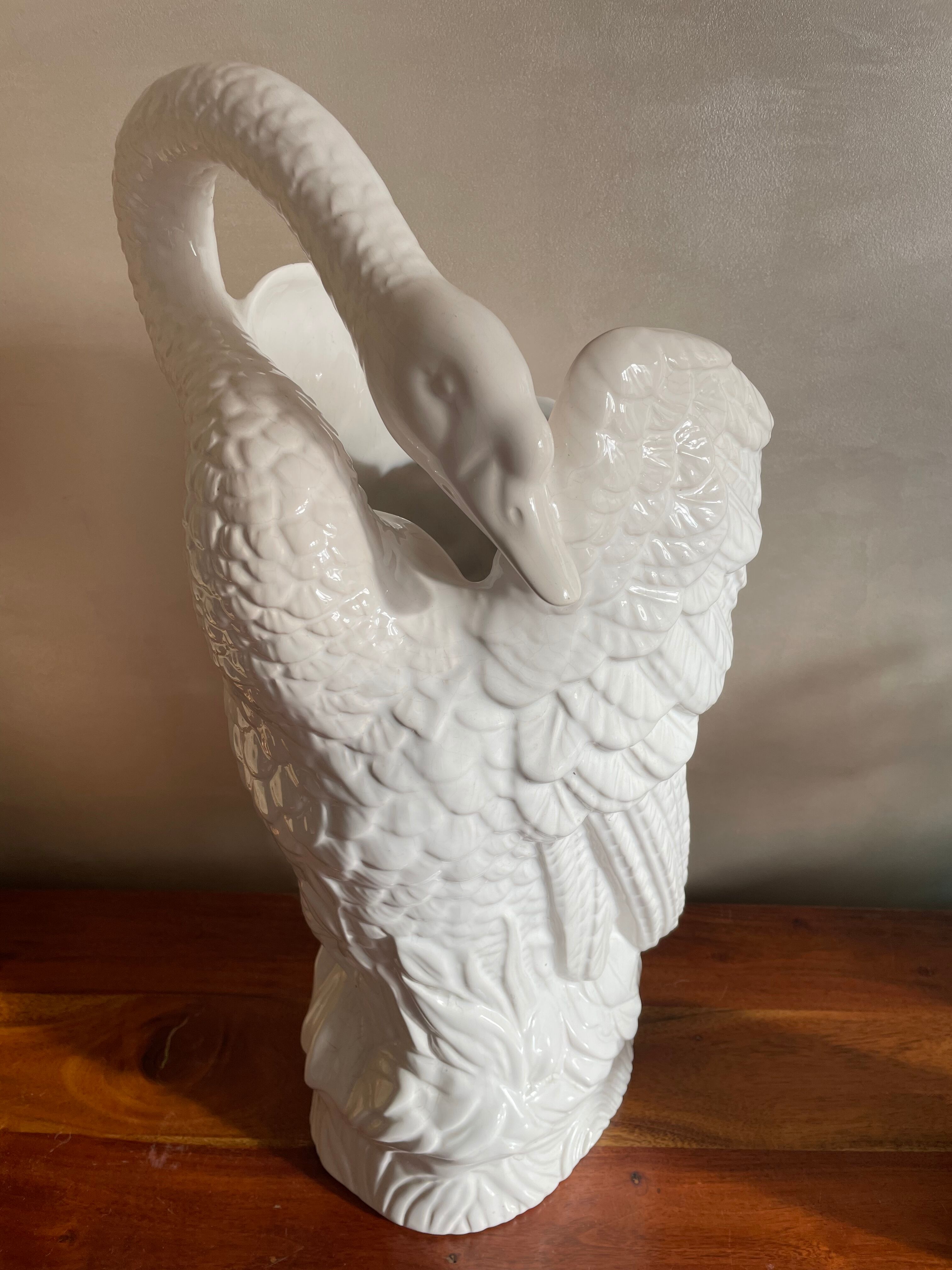 Swan umbrella holder