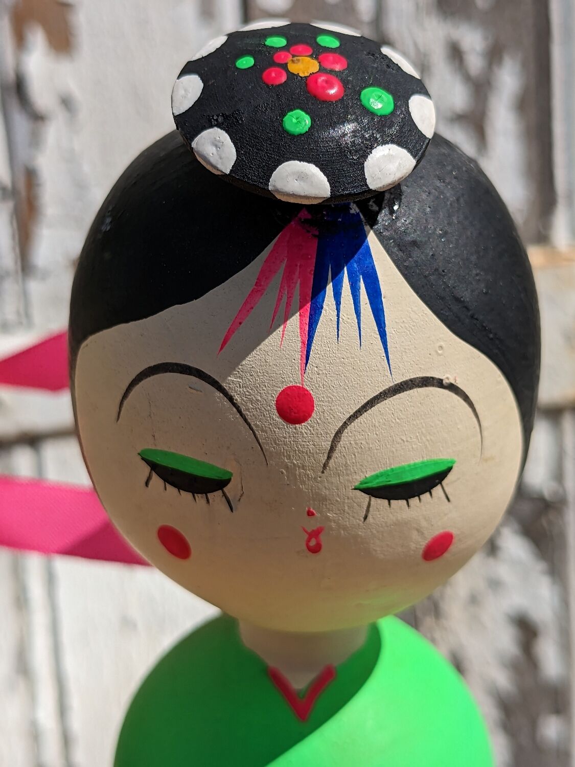Kokeshi doll as a couple