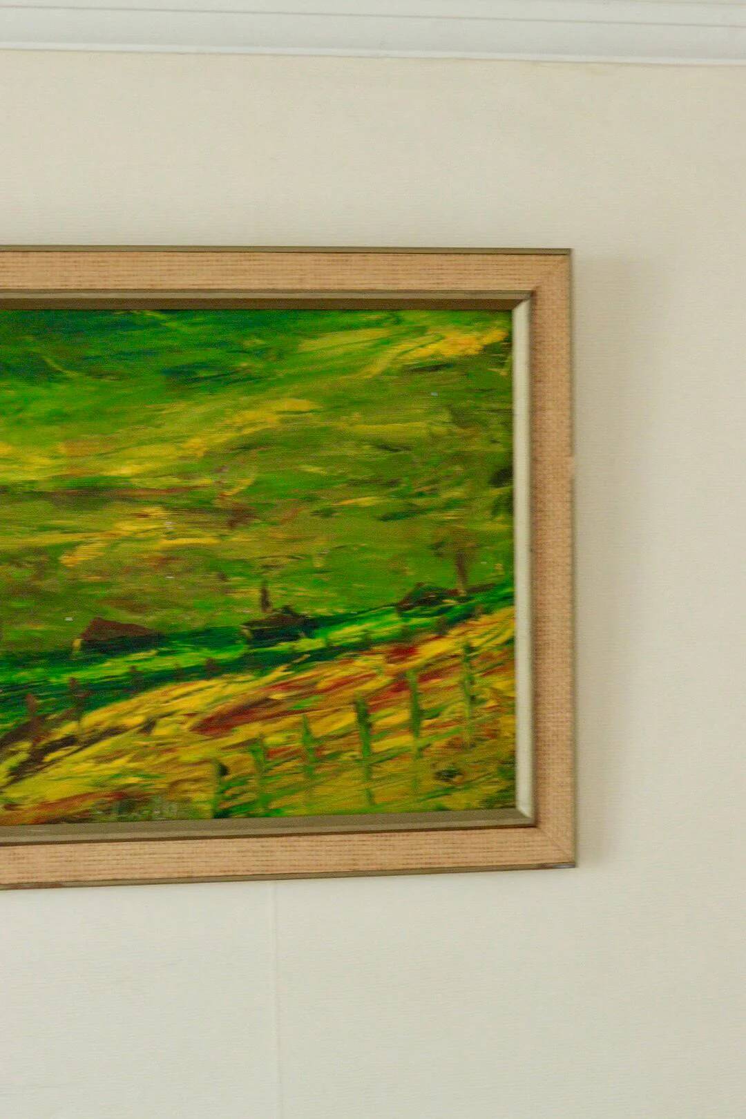 "Vibrant Pastures" by the artist Stig Allan