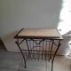 Table d'appoint porte revues années 50