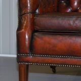 Lutyens' Viceroy leather canapé, circa 1900