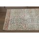 1970s Vintage Turkish Hand-Knotted Wool Cotton Beige Runner Rug 80x216