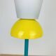 Lampe couleurs primaires style Memphis, années 80