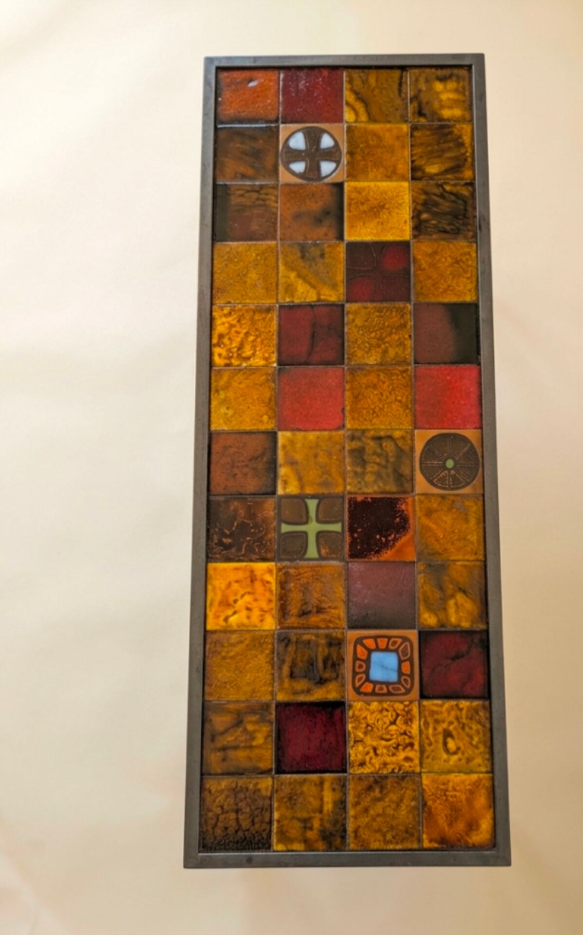 Ceramic coffee table by Jean Gregorief for Roche Bobois from the 1970s.