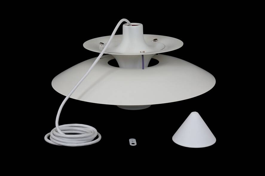 Top Louis Poulsen / Poul Henningsen “PH 5” pendant lamp / mid-century / Danish modern design / PH5