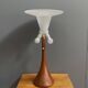 Teak table lamp by Domus model 7442, 1970s