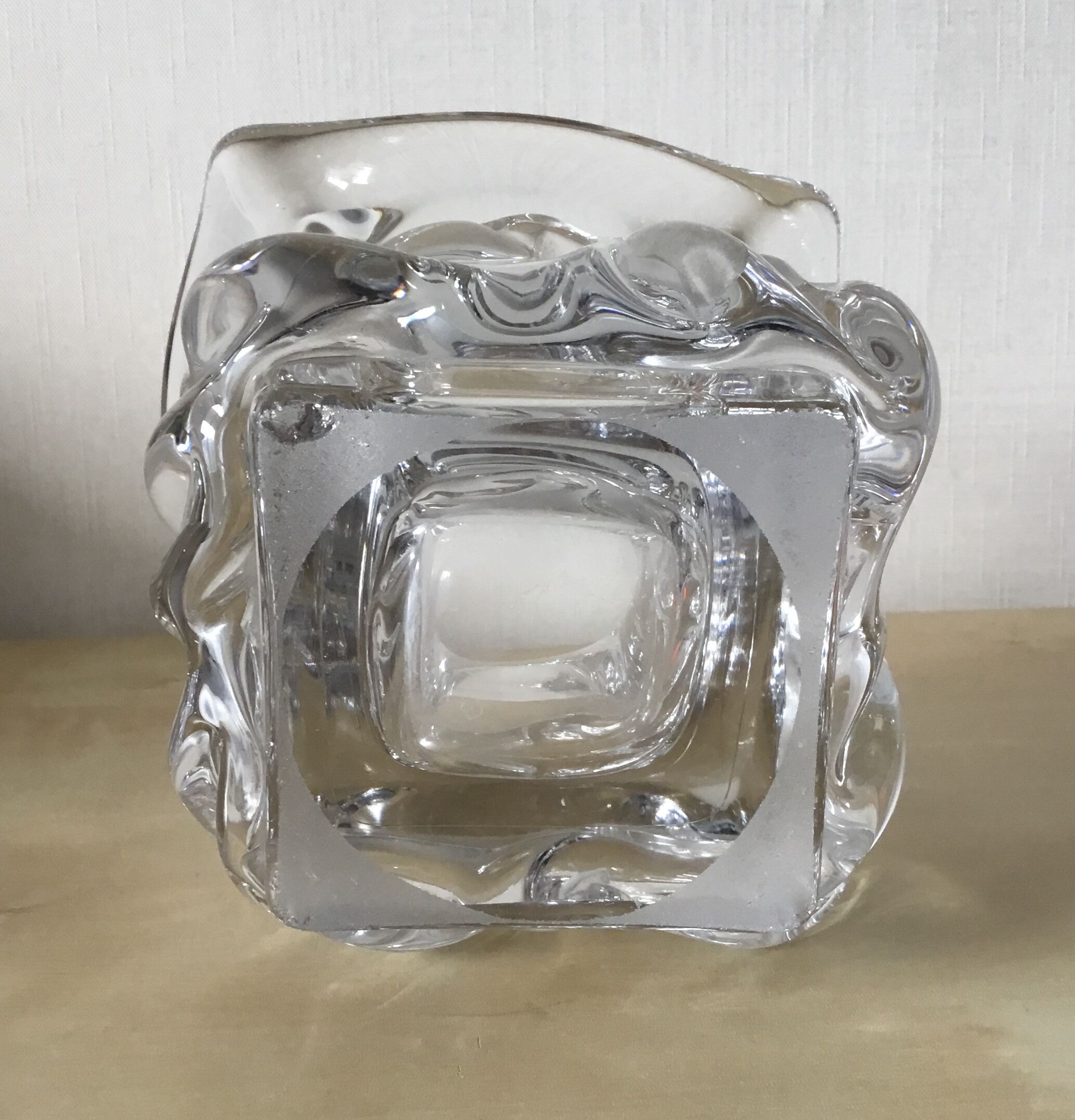 Daum Crystal vase