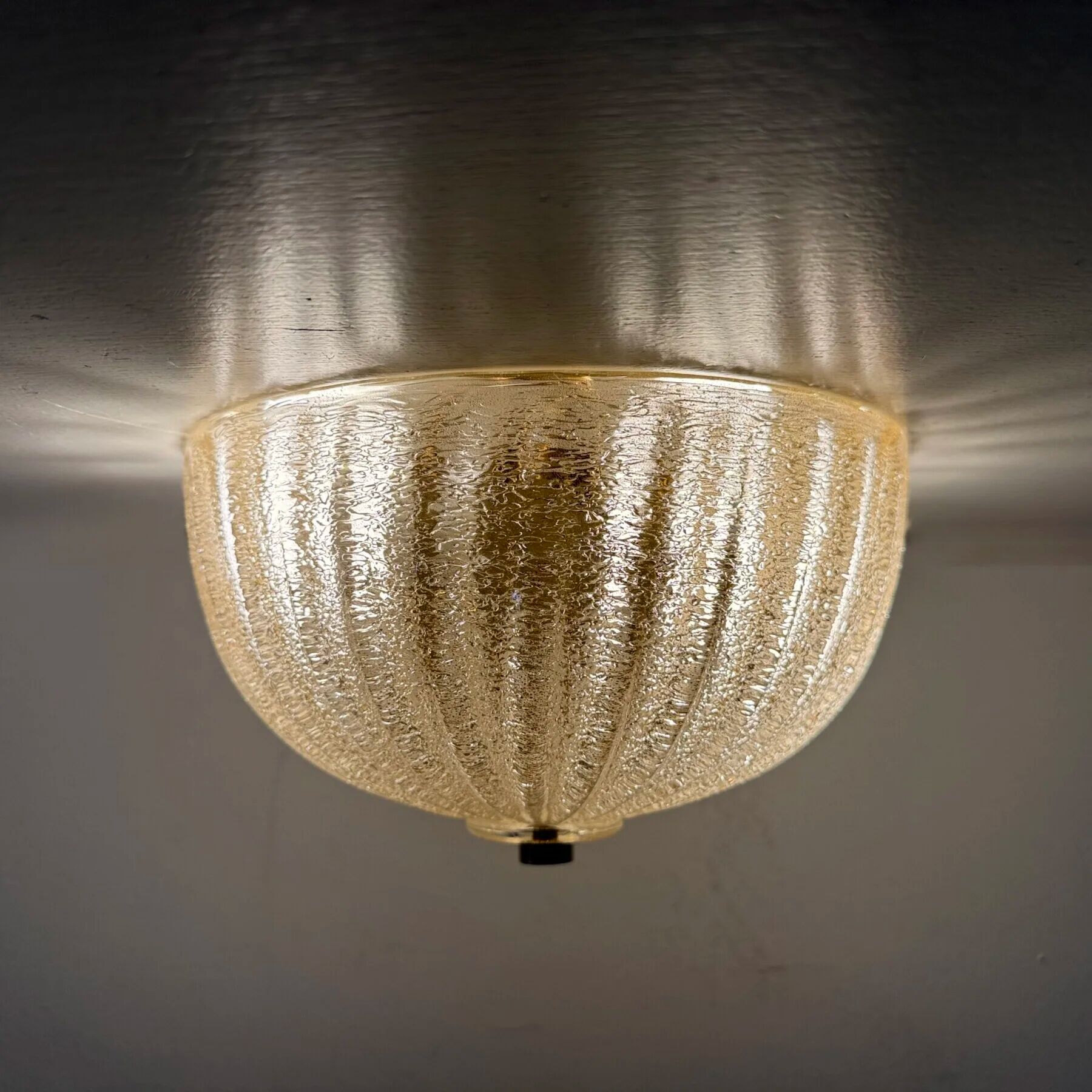 Barovier & Toso ceiling lamp 'Mezabala' 1970s