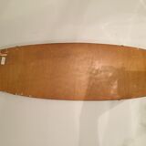 Large mirror beveled freeform, 99 x 28 cm