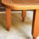Table basse en chêne par Guillerme & Chambron