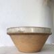 Speckled stoneware salad bowl