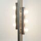 Targetti floor lamp with 6 lights and marble base, 1970s.