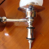 Pair wall light Torchiere circa 60s