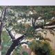 Tableau - Oil on canvas Verdant landscape river Signed M De Livenaye 197