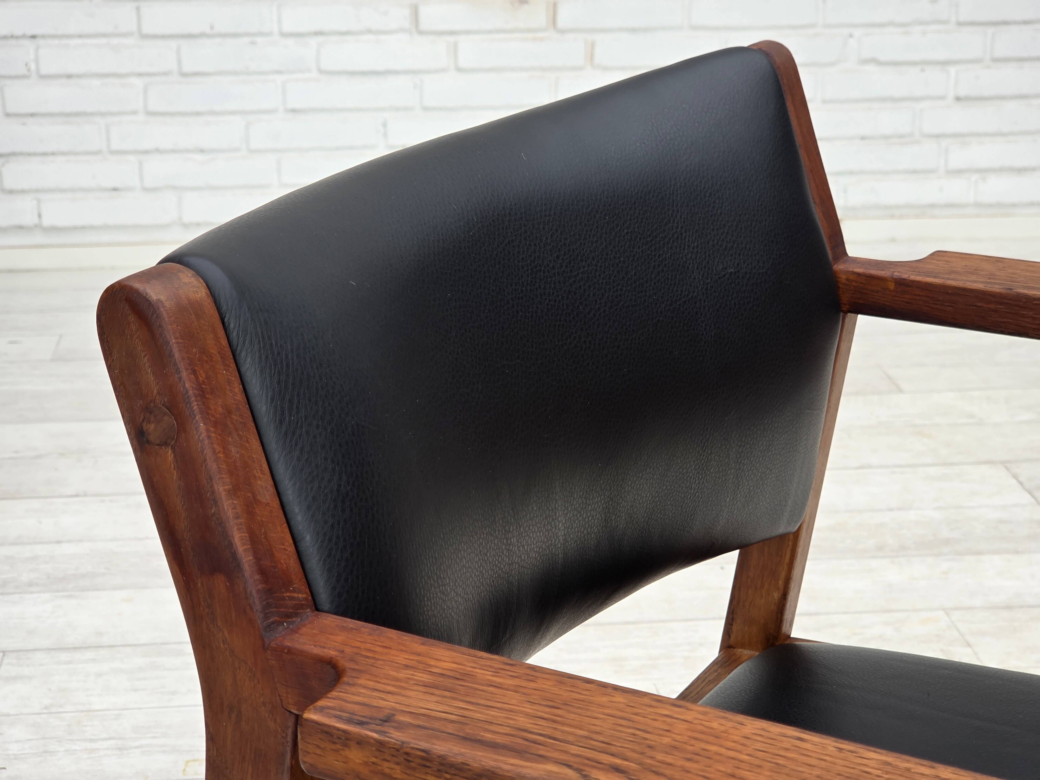 1960s, Danish design by Børge Mogensen, model BM 74, set of 4 armchairs.