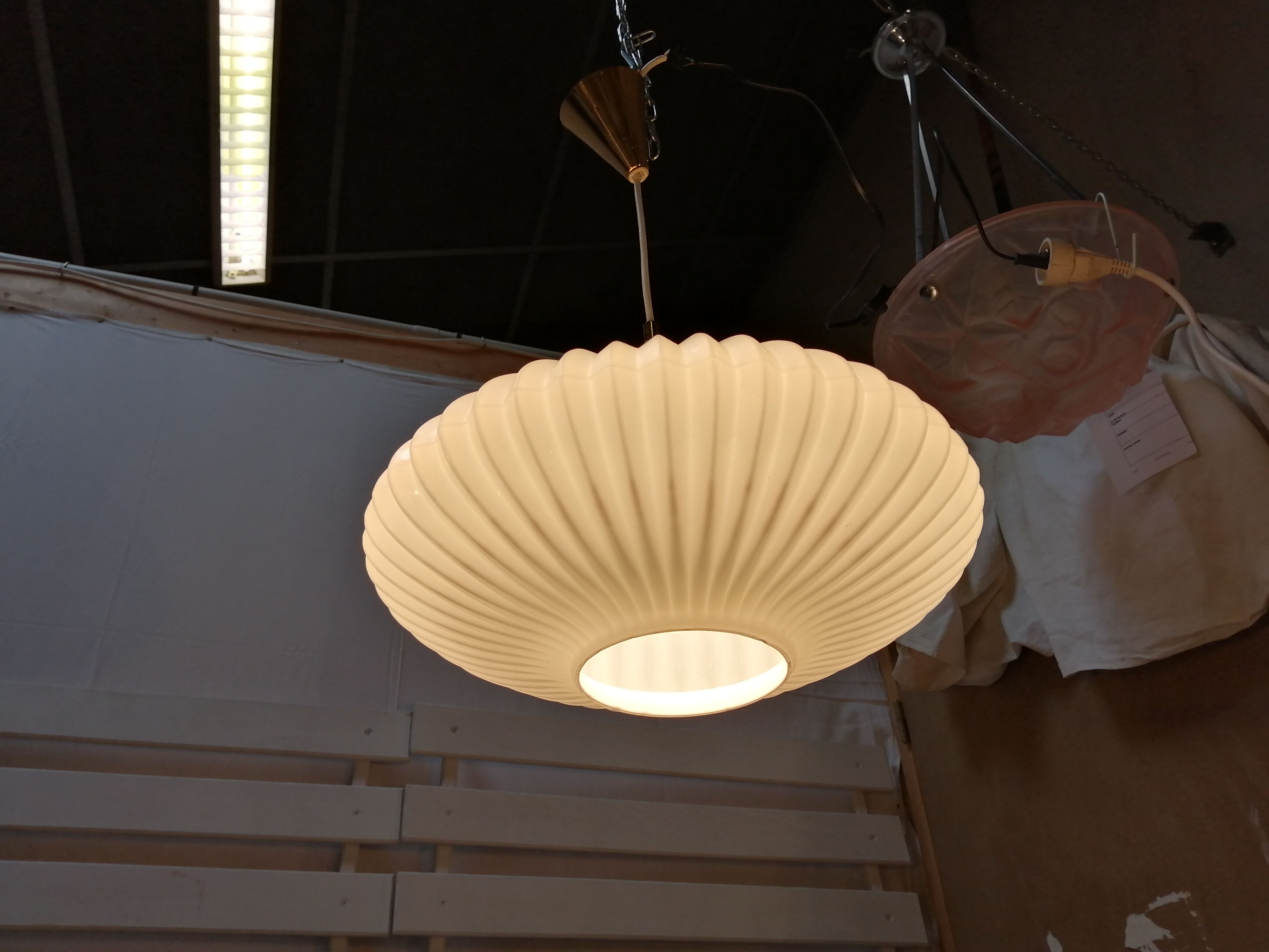 Novo style suspension in opaline - 60s.
