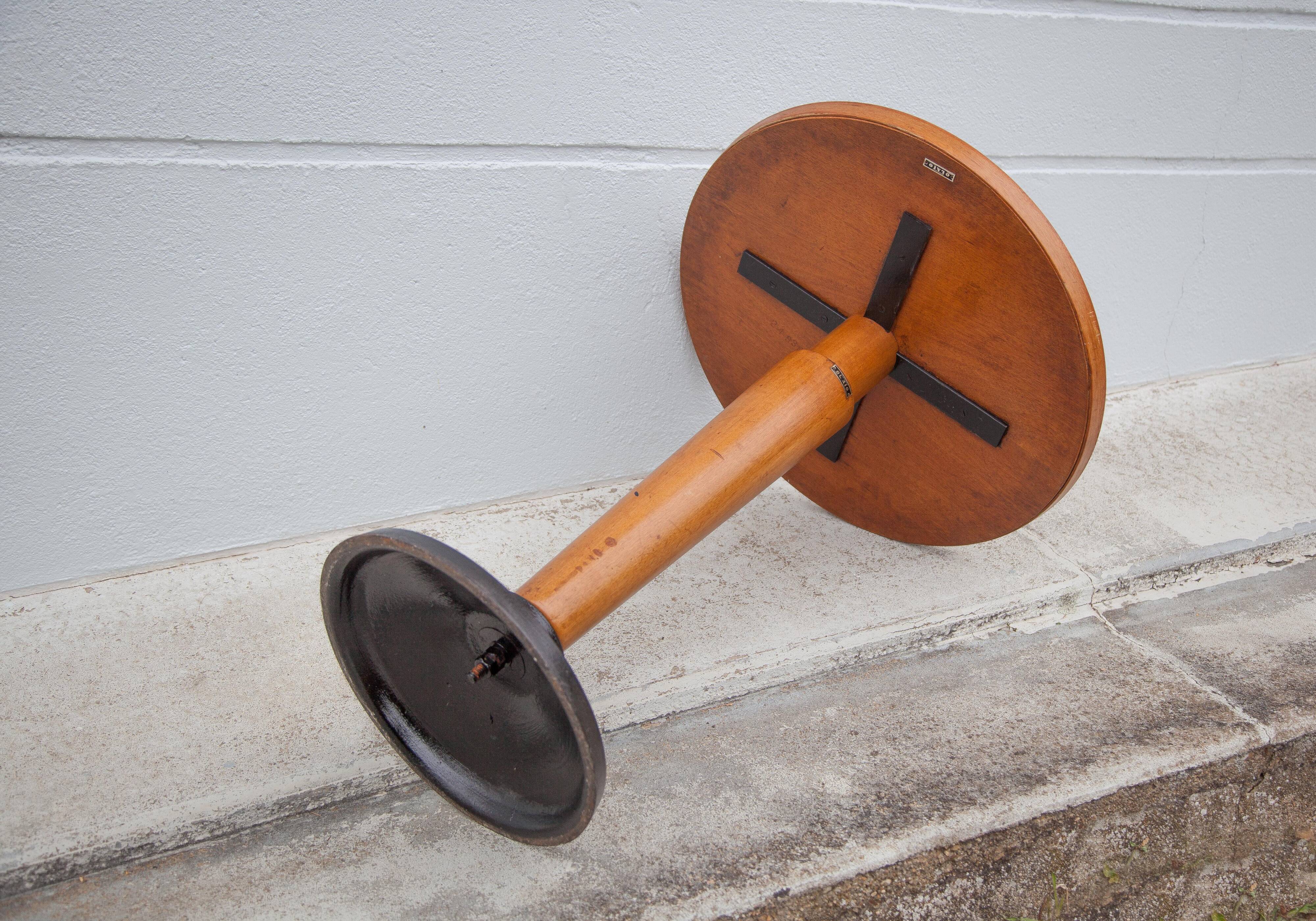 Bistro table Olaio José espinho, table 60s, side table, kitchen, patio, Portugal, vintage