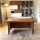 Vintage desk with modernist design – Prouvé style