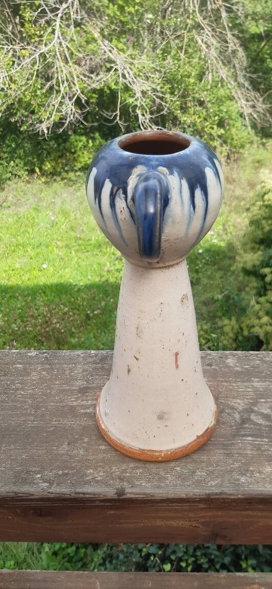 Large glazed ceramic pitcher 1950
