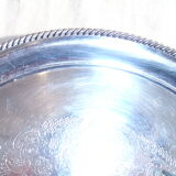 small round silver metal top