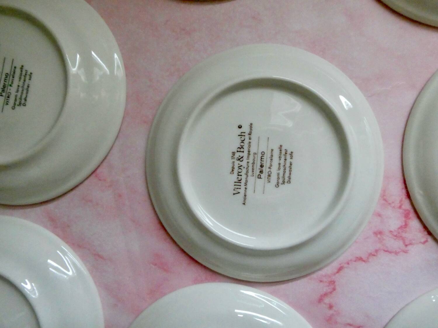 Set of 8 plates Villeroy & Boch – Palomo model – Very good condition