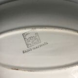 Set of dishes, salt faience